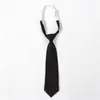 Estilo Japonés Estilo Universitario Corbata de Estudiante Rayas para Mujer Moda Sencilla Corbata Corta para Hombre Corbata Libre