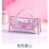 Bolsa de Lápis Estilo Ins para Meninas Estojo de Lápis Fofo Pequeno e Fresco Menina do Ensino Fundamental e Médio Grande Capacidade Fabricante de Bolsa para Mães
