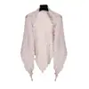 Cachecol de Outono e Inverno Espessado Luxo Acessível High-End Tricotado Lã Triângulo Cachecol Echarpe Feminino Cor Pura Viagem Capa Externa