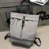 Novas Bolsas de Mão para o Dia a Dia Masculinas e Femininas Bolsa Tote Casual de Ombro Cor Lisa Mochila de Nylon Repelente à Água de Grande Capacidade