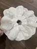 Si Jin's Hecho en Casa Estilo Coreano Bordado a Mano Falda Grande de Pétalos Lazo para el Cabello con Encaje Lazo para el Cabello