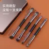 Conjunto de Caixa Espelhada com Pincéis de Maquiagem Portáteis Personalizados de 4 Peças com Ponta Dupla para Esfumar Sombra, Detalhar Corretivo e Pincel de Delineador Cangzhou