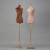 Loja de noivas Modelo Adereços Vestido de noiva Xiuhe Meio Comprimento Feminino Expositor Profissional Roupas Manequim Suporte Modelo Dourado