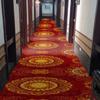 Alfombra de Pasillo de Hotel Nuevo Estilo Chinoiserie Impresión de Nylon 800g Engrosada Ignífuga B1 Resistente a Manchas en el Suelo Alfombra de Pasillo