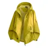 Chaqueta exterior de alta calidad, unisex, diseño 3 en 1 con forro interior desmontable, impermeable, adecuada para montañismo, prenda exterior de moda, disponible para compra al por mayor