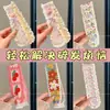 Pegatinas de flequillo de dibujos animados para niños, fijador mágico para el cabello que no lo daña, pinzas mágicas para el cabello para niñas, accesorios para el cabello para peinar la parte de atrás de la cabeza