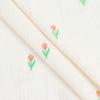 Algodón Doble Capa Crepé Bordado Flor Parche Flor Ropa para el Hogar Tejido seersucker Pijama Yuezi Pantalón Antimosquitos Tejido