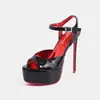 Amazon europeo y americano comercio exterior tacón ultra alto talla extra travestismo sexy sandalias de tacón alto para hombre 14 cm