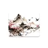 Fornecimento Especial Transfronteiriço de Mouse Pad Flor de Cerejeira Tinta, Tapete de Mesa para Jogos Estilo Japonês, Pad Espessado Antiderrapante para Teclado de Computador Atacado