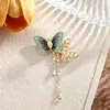 Moda Ramillete Broche Transfronterizo Alto Nivel para Mujer Anti-luz Mariposa Broche Alto Nivel Sensación Nicho Nuevo Ramillete Accesorios