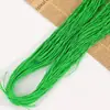 Banda elástica redonda de 0.8-2.0 mm, cordón elástico de látex colorido para joyería, manualidades hechas a mano y pulseras