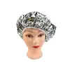 Gorro de papel de aluminio directo de fábrica resistente a altas temperaturas desechable gorro de horneado de aceite de papel de aluminio salón de belleza desechable gorro de ducha impermeable