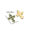 Pingente de Cruz Dourado em Aço Inoxidável com Gotejamento de Óleo em Formato de Coração DIY High-End Niche Acessórios para Colar e Brinco 18K Transfronteiriço