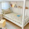 Sábanas Ajustables de Algodón Clase a Nishikawa Japonés Protector de Colchón Individual de Algodón para Dormitorio de Estudiantes Cubierta de Cama Sábanas Estilo Nuevo