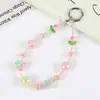 Colgante de Bolso Cruzado Tulipán con Cuentas de Cielo Estrellado Único y Exquisito, Cadena Versátil Intercambiable, Correa Corta para Teléfono