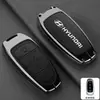 Adecuado para Funda de Llave Hyundai Parisi Tucson Santa Fe Sonata Control Remoto Carcasa Metálica Hebilla Bolsa