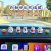 2023 novos enfeites de carro gato da sorte fofo famoso na internet console central de carro mini enfeites de boneca suprimentos de decoração