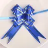 Cintas de Colores, Tiras Decorativas, Decoraciones de Techo para Casa de Boda, Escaleras, Sala de Estar, Habitación de Boda, Lazos de Color Sólido con Borde Dorado, Empaque de Regalos