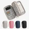 Bolsa para Cosméticos con Cable de Datos, Batería Portátil, Power Bank para Disco Duro, Memoria USB, Funda Protectora para Auriculares, Bolsa Multifuncional para Accesorios Digitales