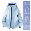 Chaqueta 3 en 1 para Mujer 2026 Nueva Primavera/Otoño Resistente al Viento Impermeable para Montañismo para Trekking en Xizang