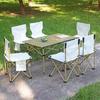 Mesa dobrável ao ar livre e cadeira simples mesa de lazer mesa de acampamento fácil de transportar mesa de rolinho de ovo para casa ultraleve piquenique