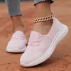 Zapatos sin cordones Slip-On, Zapatos Casuales para Mujer de Cuatro Estaciones Transfronterizos, Nuevos Zapatos para Madres 2025, Zapatos Bajos con Suela Plana para Caminar