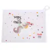 Estojo de Lápis Criativo Fofo de Unicórnio Menina PVC Transparente Estudante Universal Estojo de Lápis Bolsa de Papelaria para Escritório Atacado