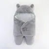 Saco de dormir para bebé de invierno para recién nacido conjoined con piernas separadas manta cálida acolchada saco de dormir con piernas separadas venta al por mayor