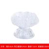 Suporte para Lâmpada de Manteiga Esmaltado de Perna Alta Oito Auspícios Suporte para Lâmpada Suporte para Vela de Vidro de Cristal Suprimentos Budistas Luzes Budistas