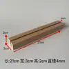 Porta-Cartões com Base de Madeira Sólida, Placa de Menu, Cartão de Visita, Suporte de Madeira, Exibidor de Cartões Postais, Base de Madeira, Decoração de Calendário de Mesa