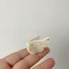 Angel alas pequeñas pasador pinza pequeña diseño de estrella de cinco puntas clip para flequillo con pedrería accesorios para el cabello de princesa dulce accesorios para el cabello