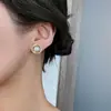 Pendientes Pendientes de Moda Retro Nuevos de Moda Diseño Simple Elegante Pequeño Pendientes Pendientes para Mujer Imágenes Color Aleación