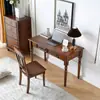 Luz de Escritorio de Madera Maciza Estilo Moderno Simple Americano Lujo para el Hogar Escritorio de Escritura Escritorio de Dormitorio Escritorio de Estudio Escritorio de Computadora