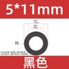 Tubo de Silicone Preto de Grande Diâmetro Mangueira Macia de Alta Temperatura para Uso Doméstico e Industrial Diâmetro Interno 12*13*15*16