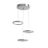 Lámpara colgante de noche estilo Bauhaus para dormitorio, minimalista, lujo ligero, sensación de alta gama, diseño floral de cristal, lámpara colgante para entrada, sin hierro