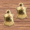 1 acero color oro acero inoxidable cuentas de agujero grande mariposa amor flor cuentas accesorios de joyería hechos a mano con cuentas