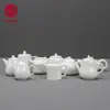 Dehua hecho a mano manteca blanca de jade porcelana Xi Shi tetera olla individual filtro de té blanco puro cerámica logo mayorista formulación
