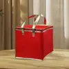 Bolsa Térmica Impermeable con Recubrimiento de Película para Pastel de Cumpleaños Gruesa Bolsa Especial para Entrega Bolsa para Refrigerador Aluminio de Alta Calidad Conservación en Frío