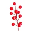 Venta al por mayor espuma fruta abanico dorado hoja hortensia Año Nuevo flor artificial suministros festivos cubo de abrazo diy arreglo de flores artificiales