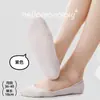 Meias Femininas Casuais de Tricô Finas para Primavera/Verão, Meias Invisíveis de Cano Baixo, Meias Sapatilha Lisas Antiderrapantes Sem Costura, Meias de Algodão Versáteis para Mulheres, Estilo Ins