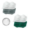 Película de cubitos de hielo de silicona con fácil desmoldeo, cubitos de hielo redondos de fútbol, golf, película de hielo para whisky con personalización