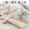 Almohada de Hierba Gatera Transfronteriza, Autoplacer y Alivio del Aburrimiento, Rascador Mágico para Gatos con Garra, Suministros para Mascotas, Juguete de Hielo para Gatos Resistente al Desgaste y a los Mordiscos