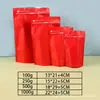 Bolsa de Pie Bolsa para Empaque de Alimentos Bolsa de Café Personalizada Bolsa de Aluminio con Cierre Bolsa con Cierre para Granos de Café y Té Bolsa de Pie