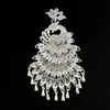 Accesorios de imán para refrigerador de la etnia Miao, piezas estilo chino de fénix y mariposa imitación plata, estilo étnico de plata Miao de nicho, pavo real, área escénica de Guizhou