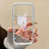 Adequado para capa de celular Apple 17, proteção total da borda, novo design simples para iPhone 15, 16 Pro desenho animado anti-queda, bolinhas coloridas para 15