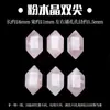 Azúcar Natural Cubo Cristal Cuentas Sueltas Cuadradas Hechas a Mano Accesorios para Joyería DIY Acuamarina Fresa Cristal Cuadradas Cuentas Accesorios