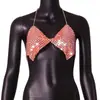 AYJ Amazon 2026 Nueva Ropa Femenina Transfronteriza Europea y Americana Camisola Metálica Sexy de Lentejuelas para Fiesta en Discoteca Ropa de Exterior Y20