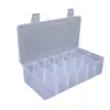 Caja de Almacenamiento de Plástico Transparente Desmontable Grande de 12 Compartimentos para Gomas Elásticas, Cuentas, Tornillos, Herramientas de Ferretería y Accesorios Caja de PP