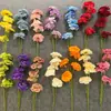 5 peces koi y peonías para decoración de lugar de boda, arreglos de flores de seda, decoración suave, cascada de flores en techo y suelo, paisajismo de mar de flores