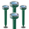 Repelente de rato solar para atacado Repelente de rato ultrassônico Repelente de cobra LED Repelente de insetos para Campo de Arroz Solar Fazenda